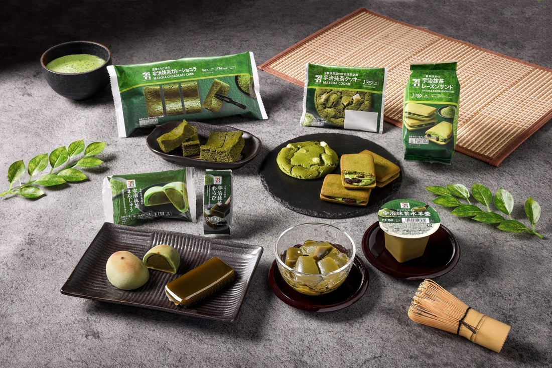 🌿日本7-11 🌿春日限定の抹茶盛宴