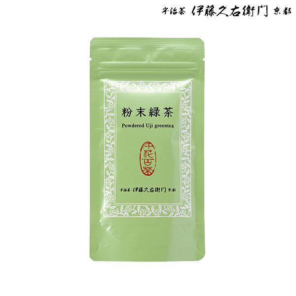 日本京都名店 • 伊藤久右衛門|宇治抹茶粉 即沖綠茶飲 40g 包裝