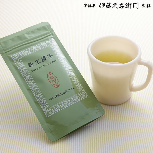 日本京都名店 • 伊藤久右衛門|宇治抹茶粉 即沖綠茶飲 40g 包裝