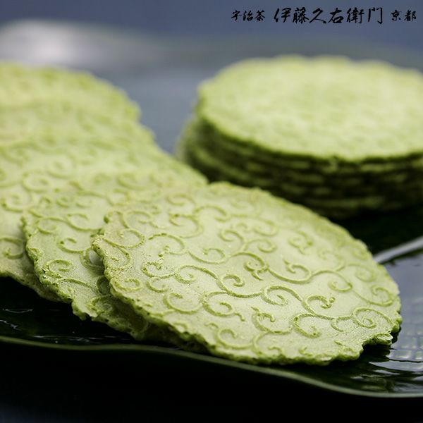 日本京都名店 • 伊藤久右衛門|宇治抹茶仙貝 烤米餅 脆餅 24 枚入
