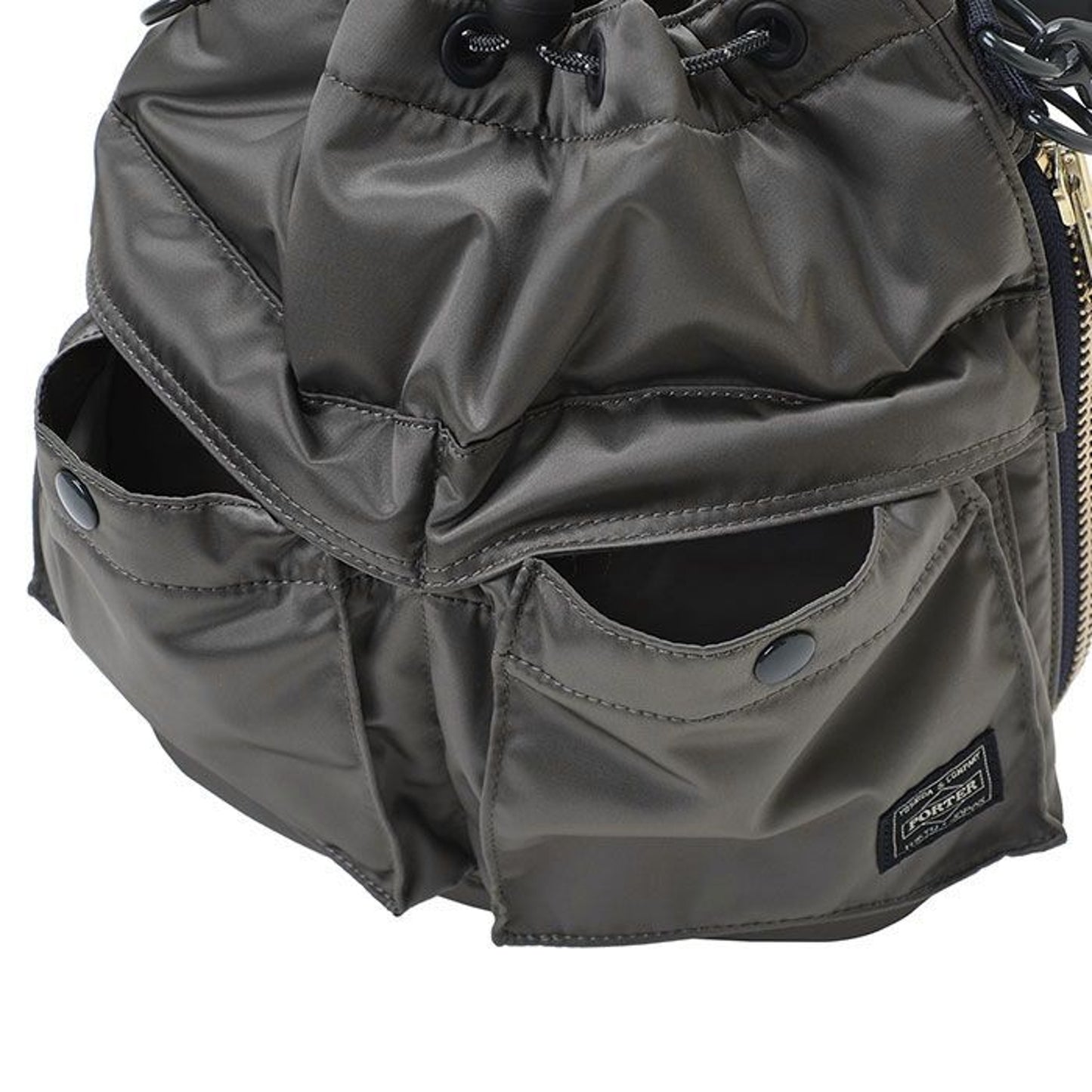 Japanese Yoshida bag PORTER • Tokyo • Japan|PX TANKER 2way Nylon pouch shoulder bag handbag shoulder bag crossbody bag rope bag|Unisex Unisex