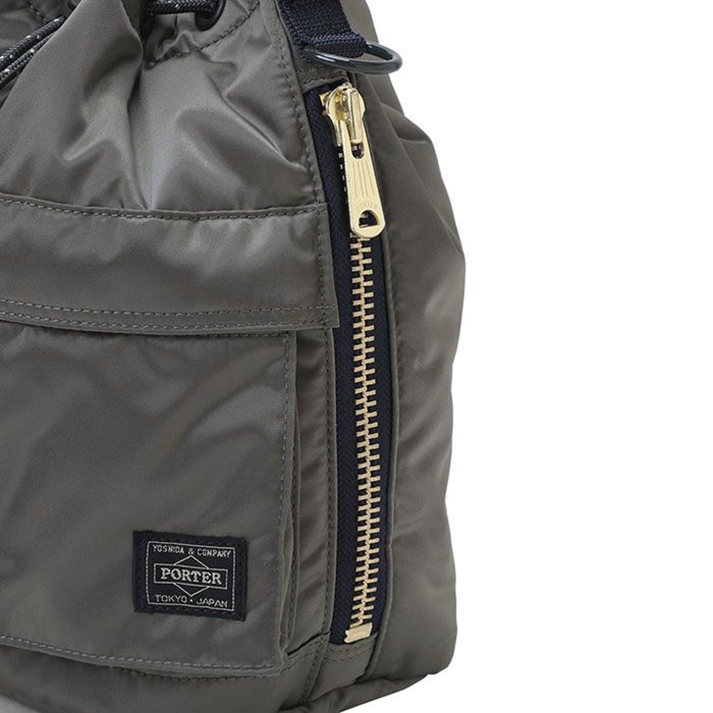 Japanese Yoshida bag PORTER • Tokyo • Japan|PX TANKER 2way Nylon pouch shoulder bag handbag shoulder bag crossbody bag rope bag|Unisex Unisex