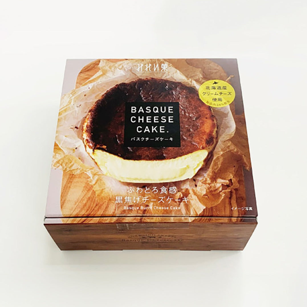 ◤ Frozen food◢ Hokkaido Mireica Basque Burnt Cheesecake Sapporo Basque Burnt Cheesecake 350g