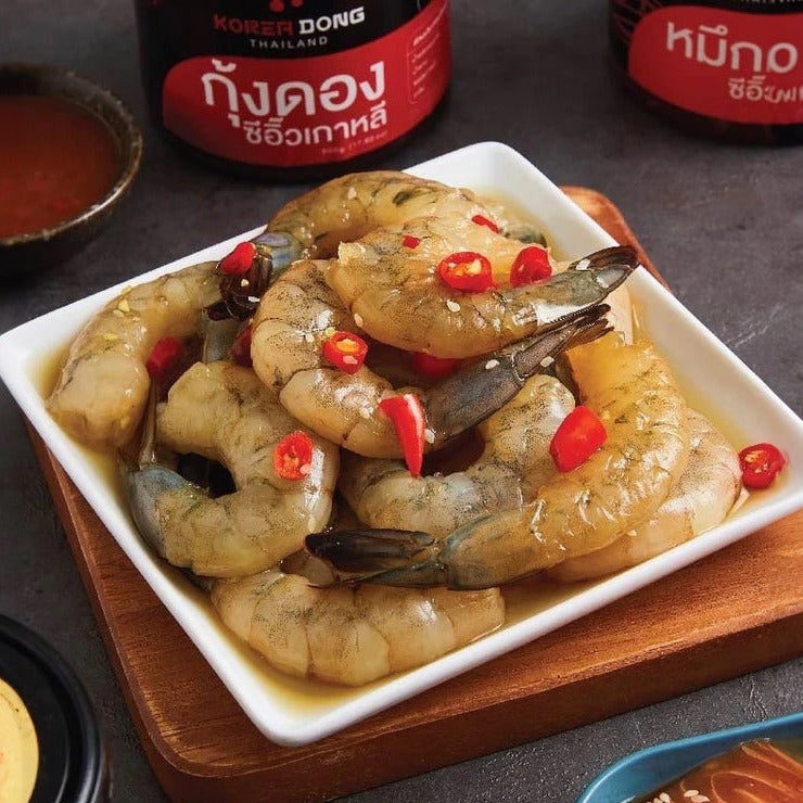 冷凍 ❄ 急凍食品|  泰國✈️直送  Koreadong 韓式醬油漬 |泰式魚露海鮮|蝦 |帶子|鮑魚|海蜇 |三文魚|魷魚|Korea Dong 密封瓶裝