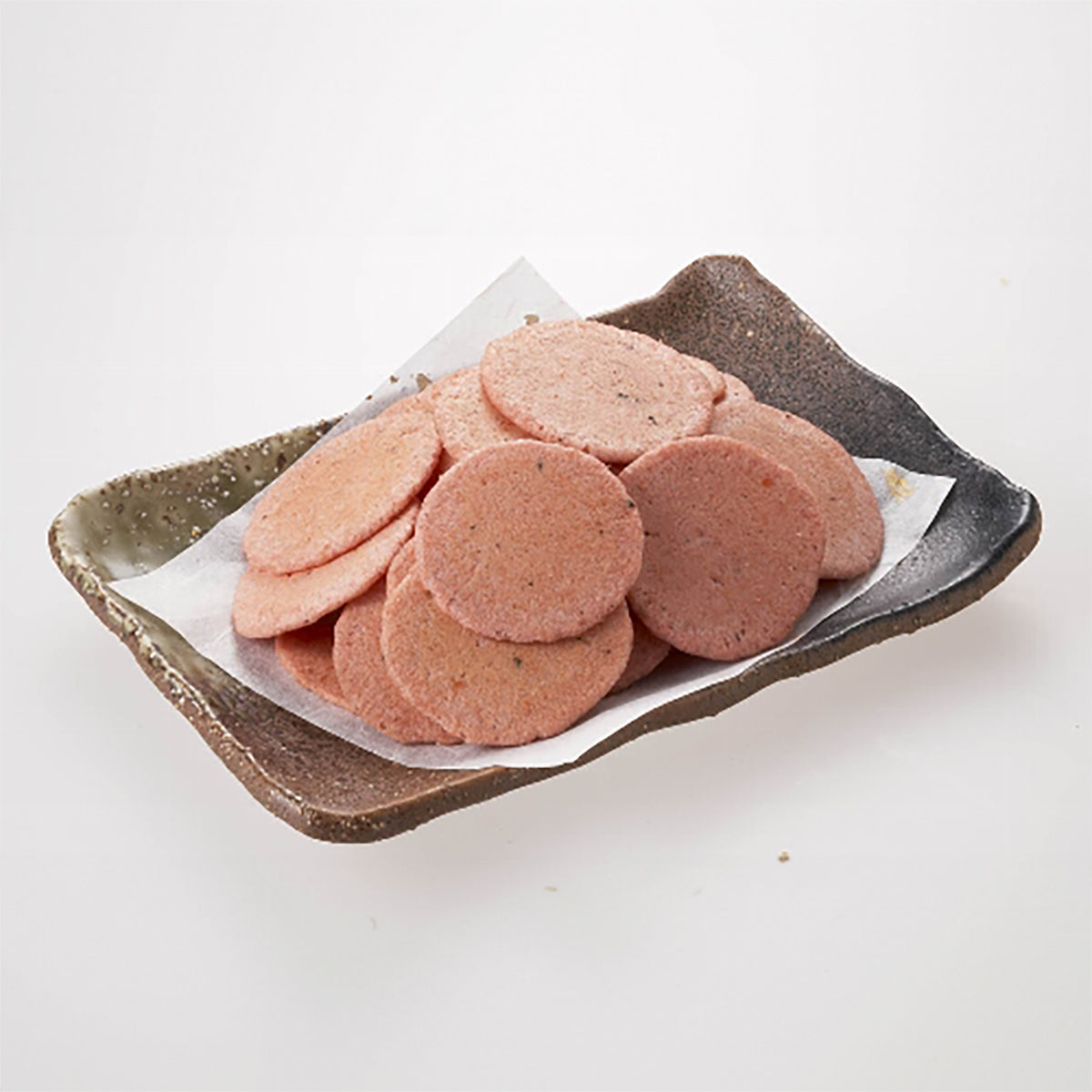 Long-established Nagoya Shrimp Cracker Shop Shrimp Senbei Shrimp Cake|Plum Blossom Perilla Sour Plum Shrimp Cake 185g
