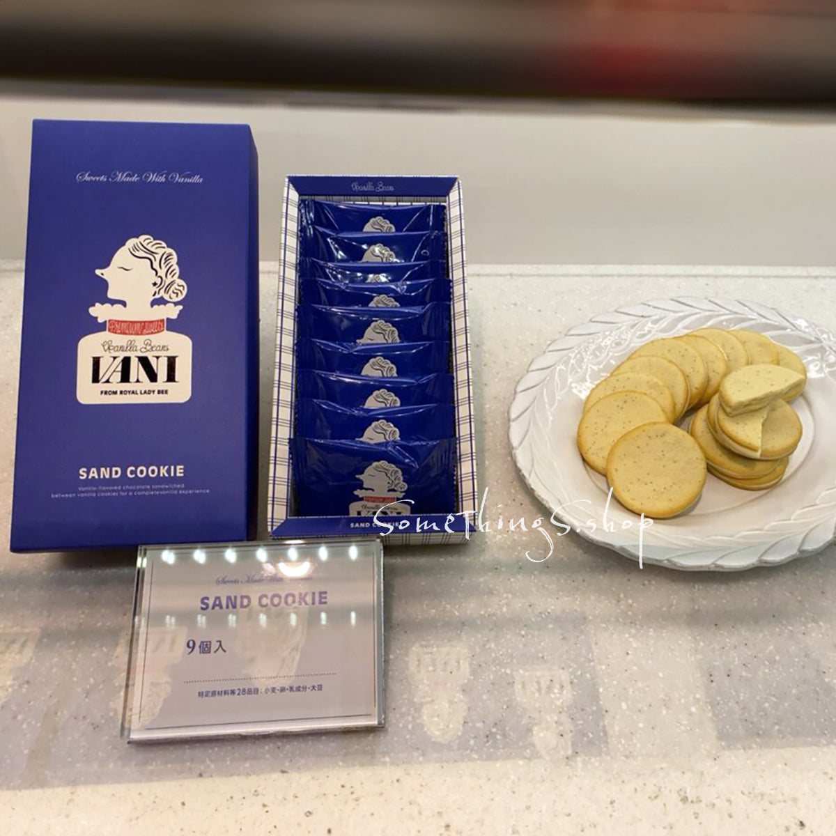 日本 VANI 雲呢拿洋菓子專門店|招牌 雲呢拿夾心曲奇餅 9枚入/18枚入/27枚入