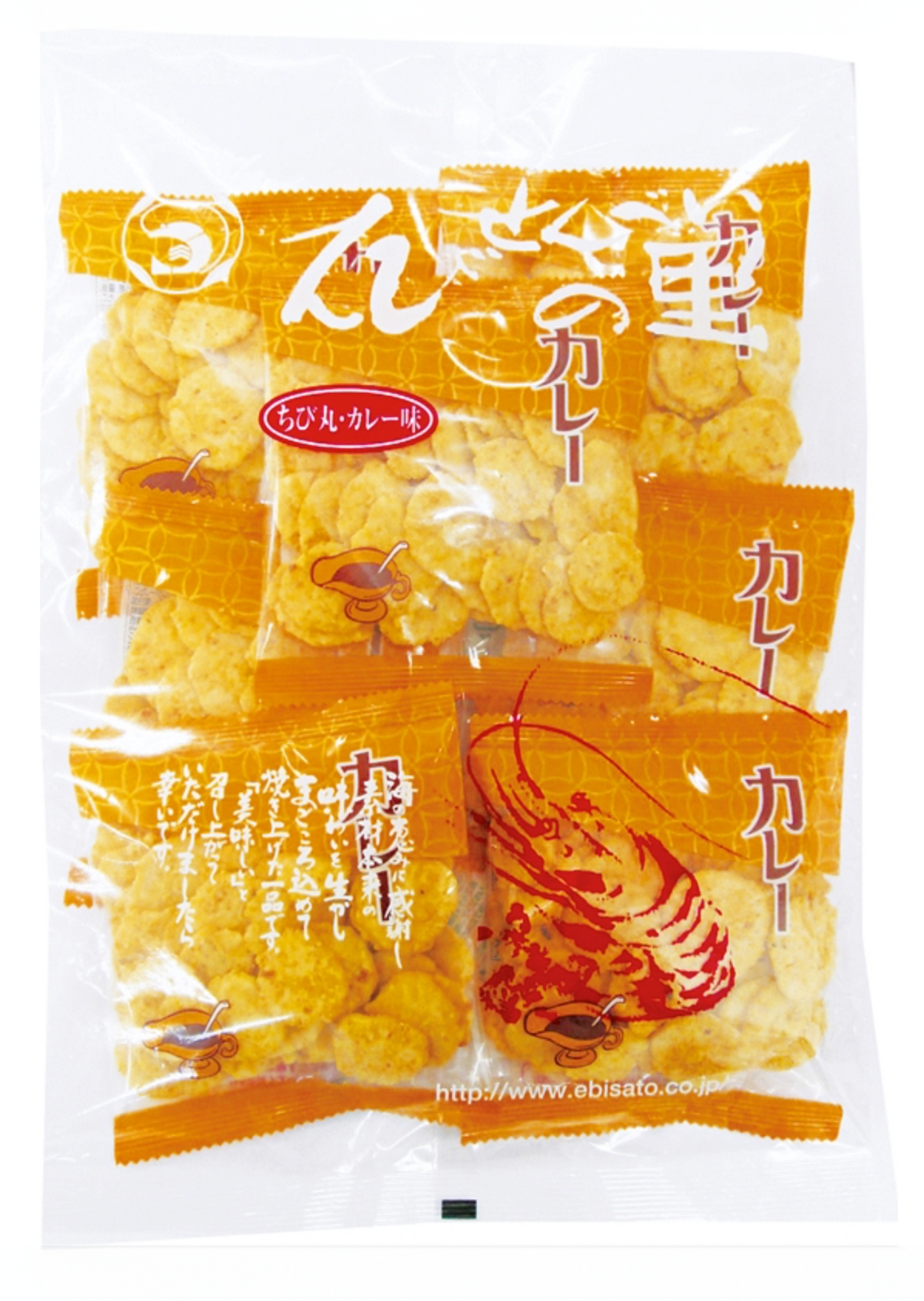 日本 名古屋蝦片 老舖 蝦仙貝の里 蝦餅|咖哩小蝦片 獨立包裝 220g