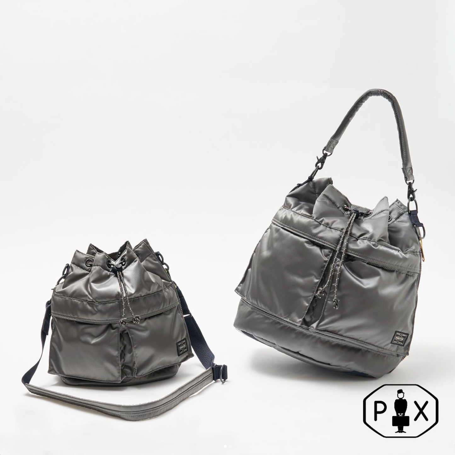 Japanese Yoshida bag PORTER • Tokyo • Japan|PX TANKER 2way Nylon pouch shoulder bag handbag shoulder bag crossbody bag rope bag|Unisex Unisex
