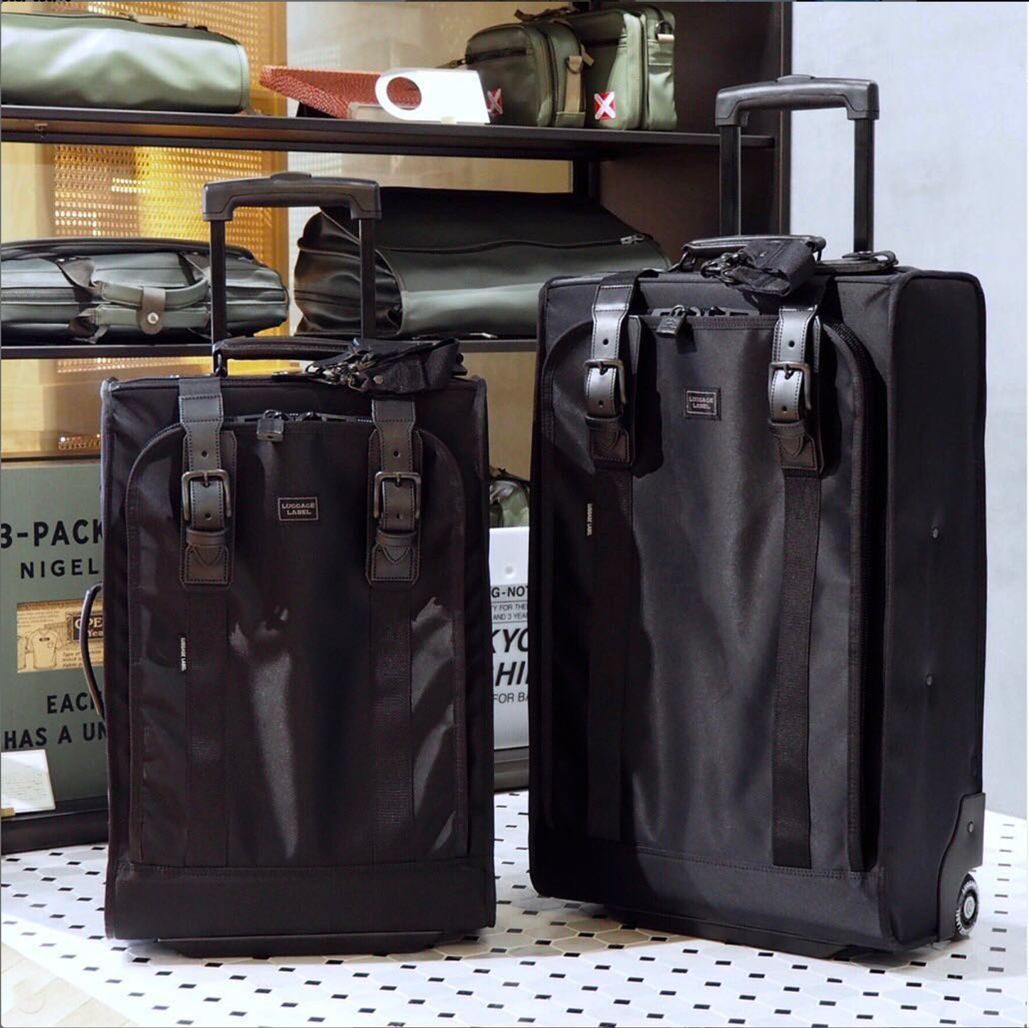 Japanese Yoshida bag PORTER • Tokyo • Japan|LUGGAGE LABEL / TREK Trolley bag suitcase 23L / 36L