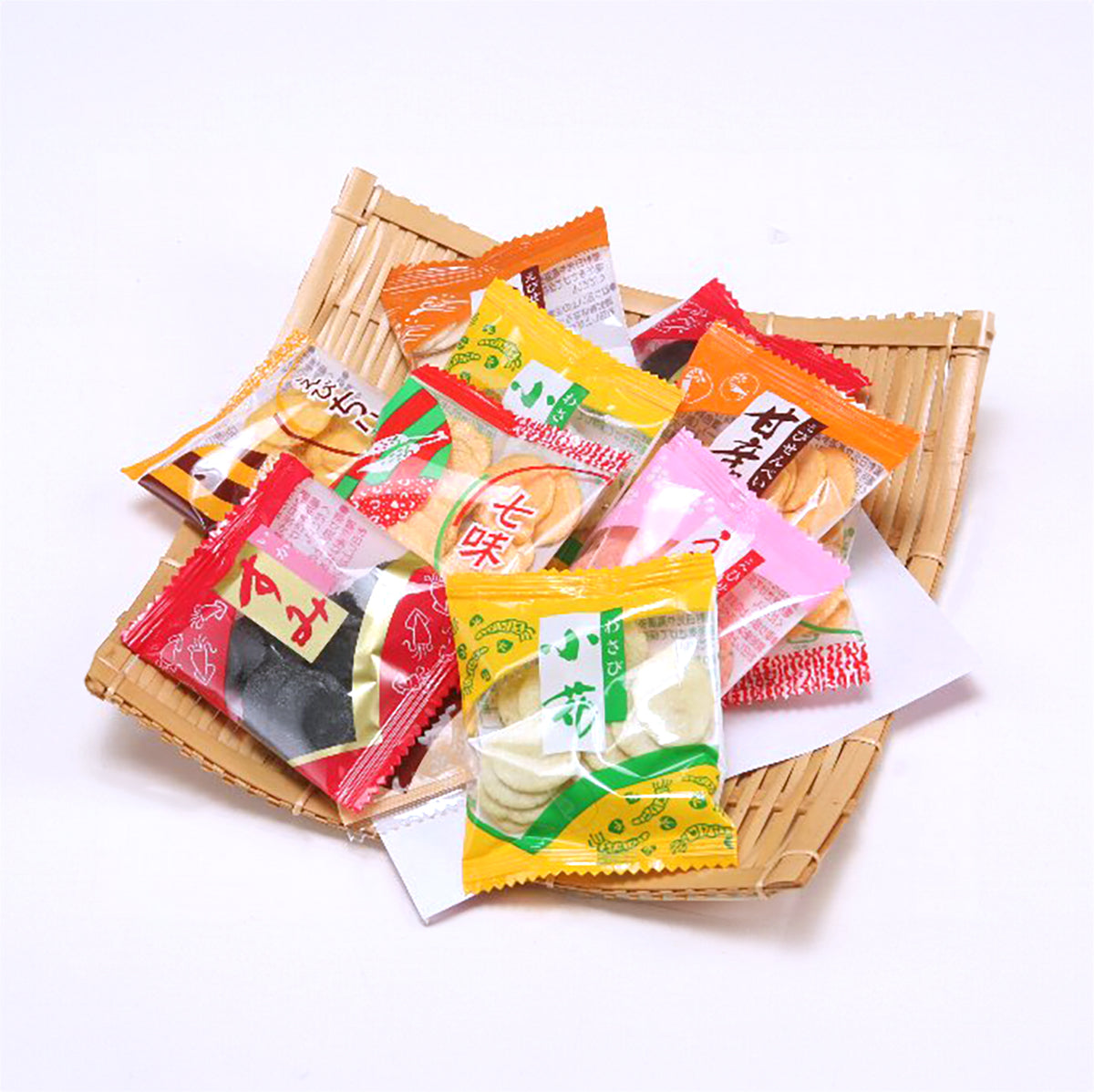 Nagoya shrimp crackers long-established shrimp senbei nori shrimp cake|8 random flavors in small bags 220g