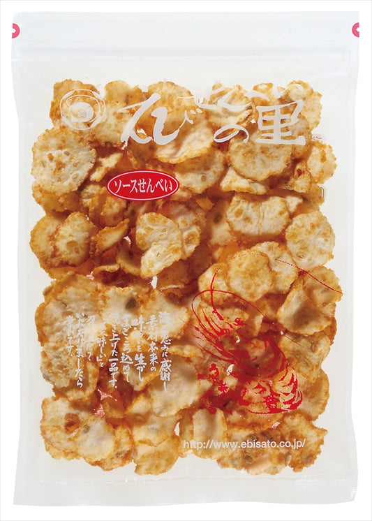 Long-established Nagoya Shrimp Cracker Shop Shrimp Senbei Shrimp Cake|Worcester Sauce Slightly Spicy 200g