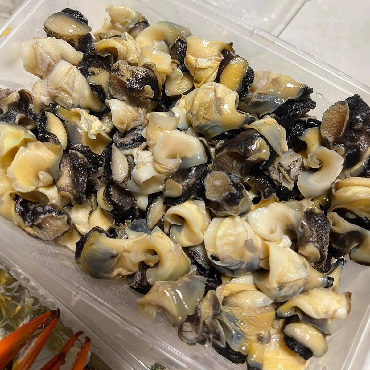 冷凍 ❄ 急凍食品|泰國海邊直送 去殼鮮拆蟹肉 500g ❤︎ 1盒有4隻蟹|螺肉 300g|配秘製海鮮醬