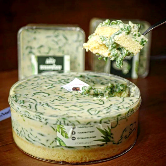 冷凍 ❄ 急凍食品|  泰國 IVAN Factory  Lodchong cake  斑蘭珍多冰蛋糕 生日蛋糕|低糖 ❤ 低脂 ❤ 低卡 (複製)