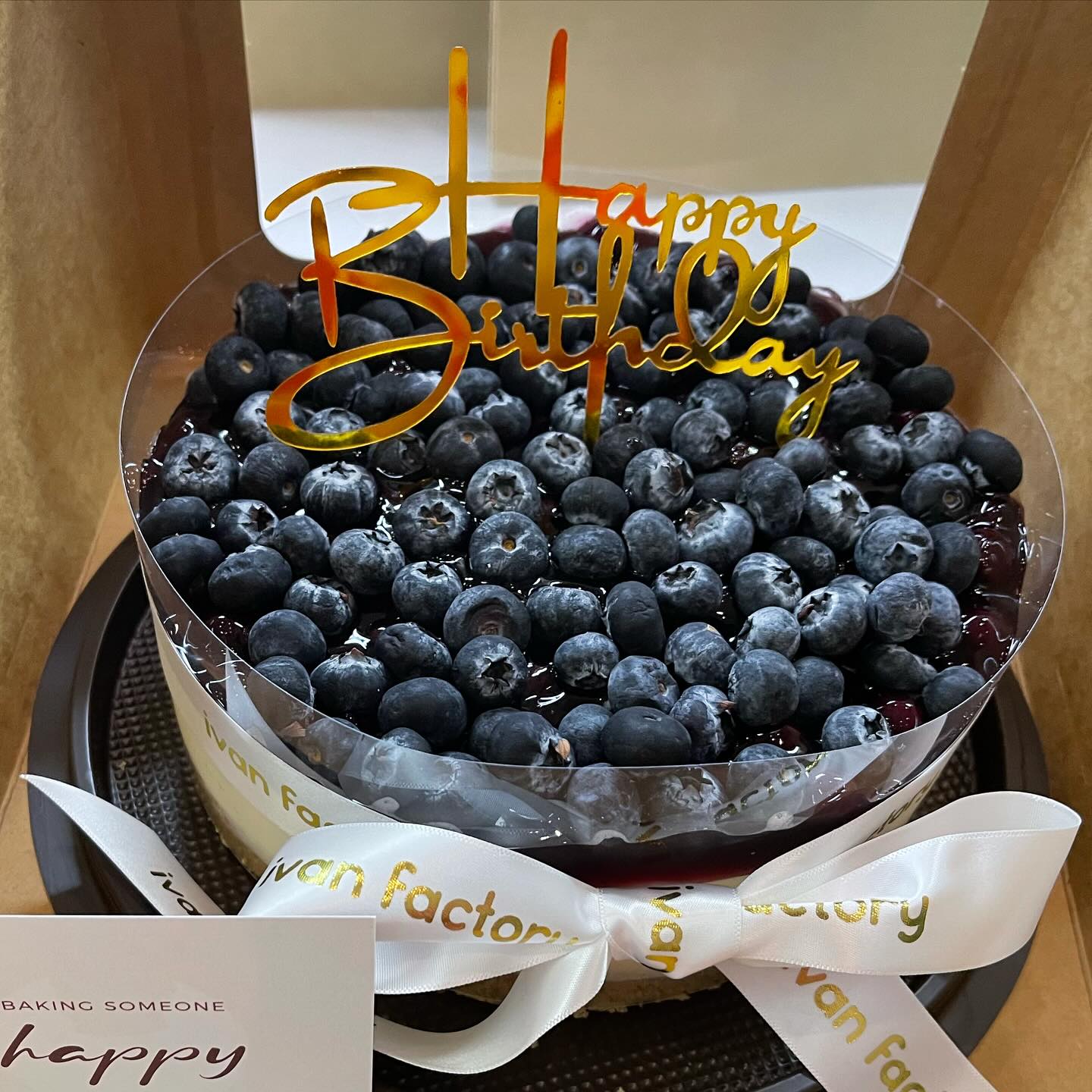 冷凍 ❄ 急凍食品|  泰國 IVAN Factory Blueberry cheese yogurt pie 藍莓乳酪 生日蛋糕|低糖 ❤ 低脂 ❤ 低卡 【 期間限定 】 (複製)