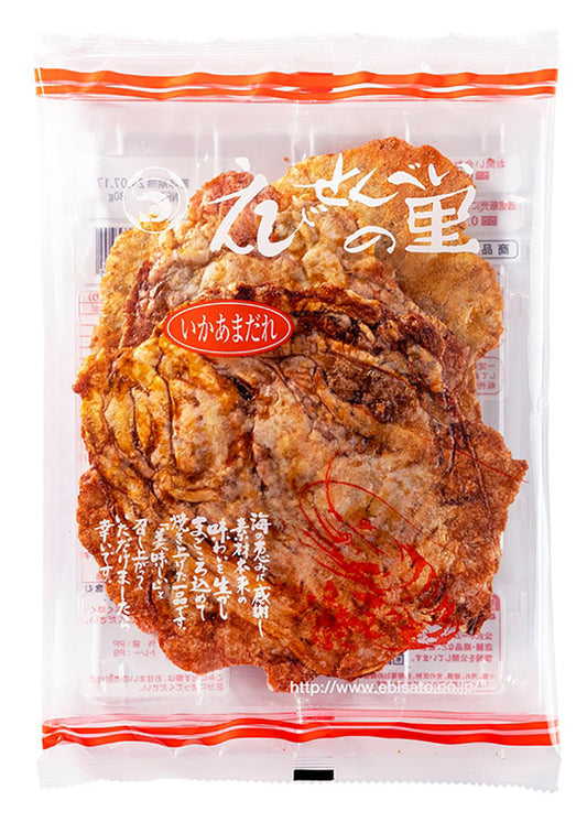 Nagoya shrimp crackers long-established shrimp senbei nori shrimp cake | Tangyang fried squid tentacles 65g