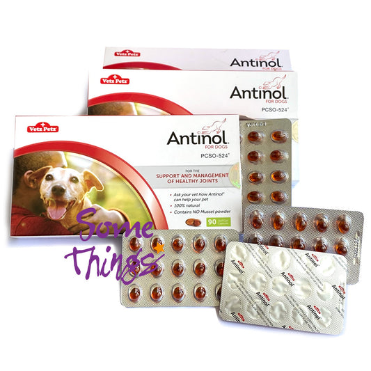 美國 Antinol (狗用) 紐西蘭綠貝唇青口精華 Perna canaliculus 甾醇酯 sterol esters 關節補健品 90粒
