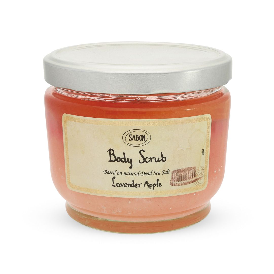 SABON Dead Sea Mineral Salt Purifying and Repairing Body Shower Scrub 600g|Mango Kiwi|Patchouli⋆Lavender⋆Vanilla|Lavender⋆Apple|Jasmine