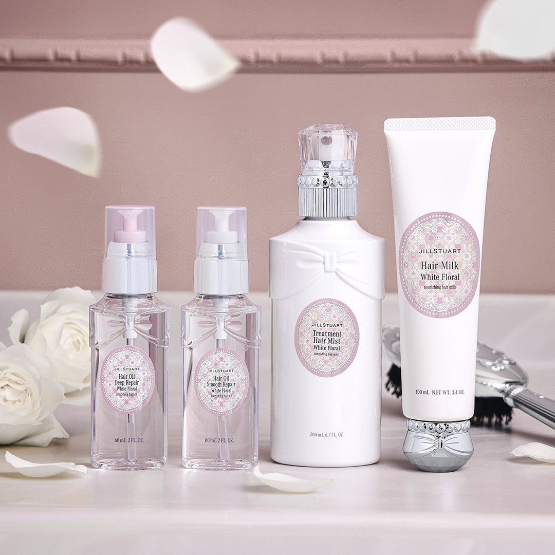 日本 Jill Stuart Beauty|Lifestyle Collection - 白色花香|護髮噴霧 ❤︎ 護髮乳 ❤︎ 抗毛躁順滑護髮油 ❤︎ 深層修護髮油