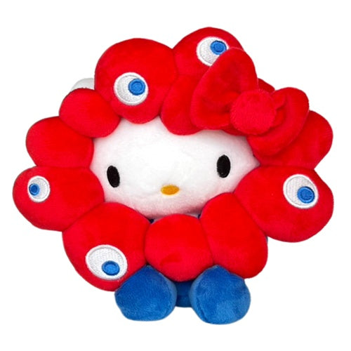EXPO2025 大阪/關西世博覽會 吉祥物 Myaku-Myaku x Sanrio 限定毛公仔|Hello Kitty ❤︎ My Melody ❤︎ 玉桂狗 ❤︎ Kuromi ❤︎ 布甸狗 ❤︎ Hangyodon 水怪