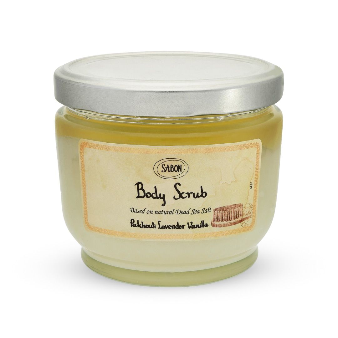 SABON Dead Sea Mineral Salt Purifying and Repairing Body Shower Scrub 600g|Mango Kiwi|Patchouli⋆Lavender⋆Vanilla|Lavender⋆Apple|Jasmine