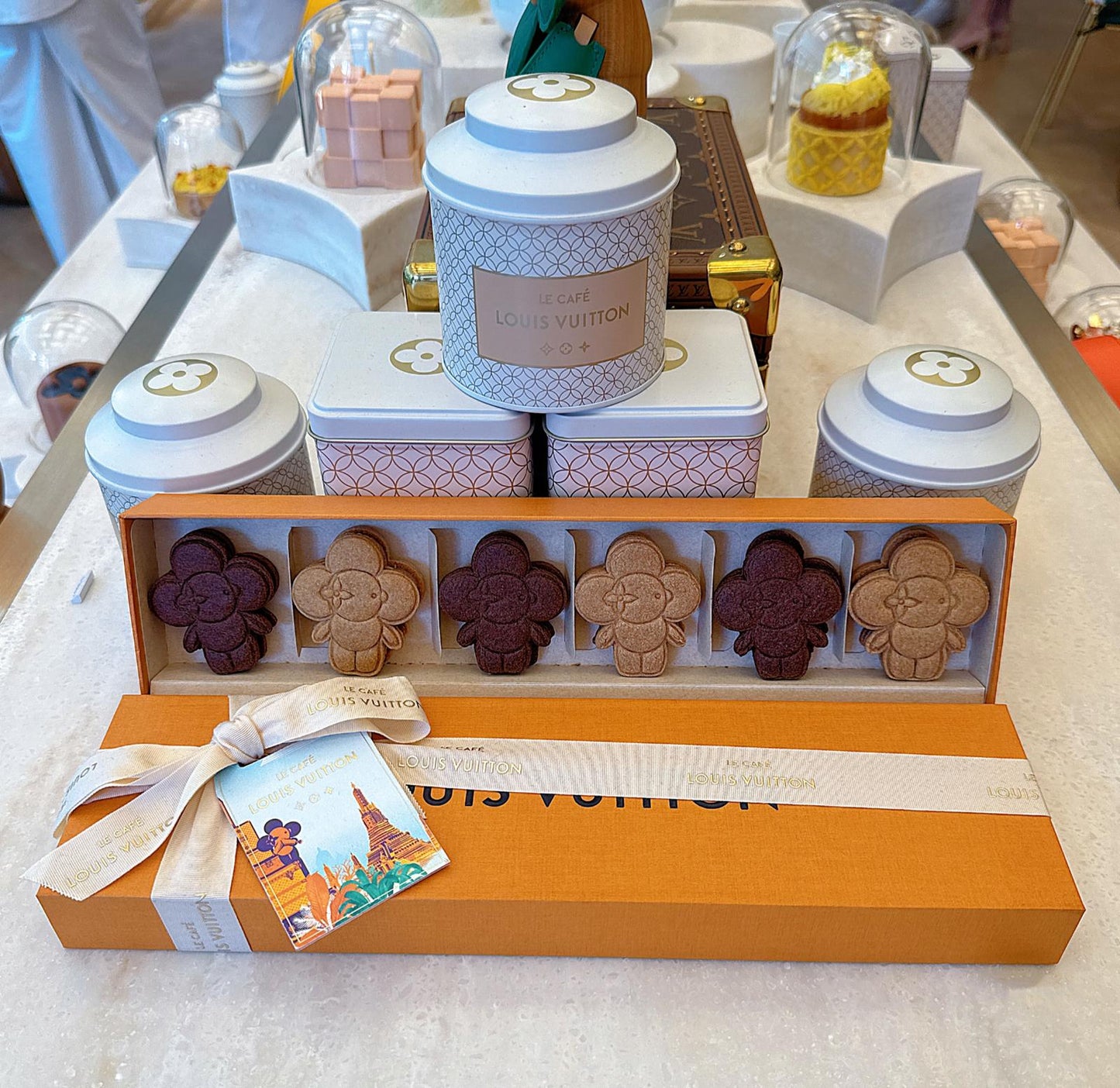 泰國首間 LV 咖啡館 Le Cafe Louis Vuitton cookie 曲奇餅|每日數量限定