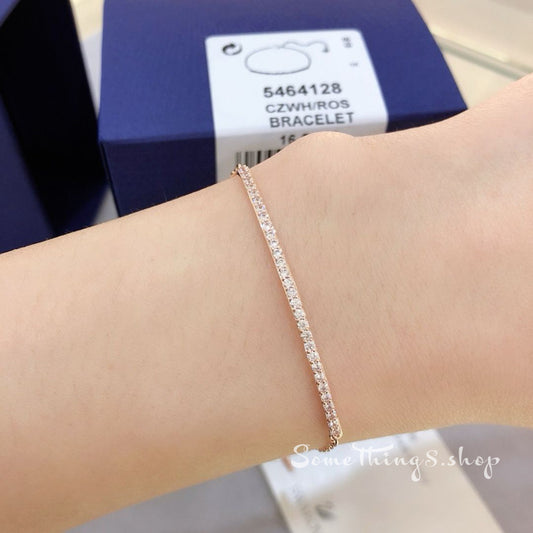 Swarovski Only Bracelet Line |rose gold-plated/cubic zirconia white(香港行貨 ★ 專門店一年保養)