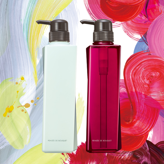 日本 POLA|Pensée de Bouquet 沁香 天然花香沐浴露 沐浴液 500ml|Blanc 百合花香薰 ❤︎ Rouge 大馬士革玫瑰香薰