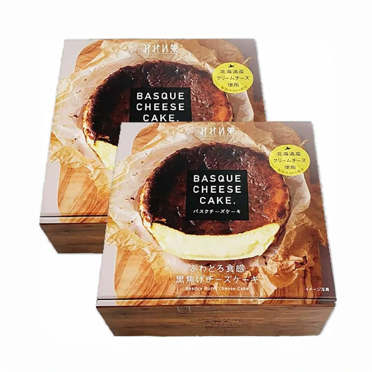 ◤ Frozen food◢ Hokkaido Mireica Basque Burnt Cheesecake Sapporo Basque Burnt Cheesecake 350g