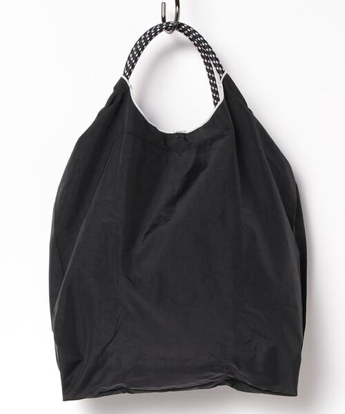 Ball & Chain|Original collection|A4 2way bag Japanese embroidery waterproof folding eco-friendly bag shopping bag handbag shoulder bag|Bandana Black