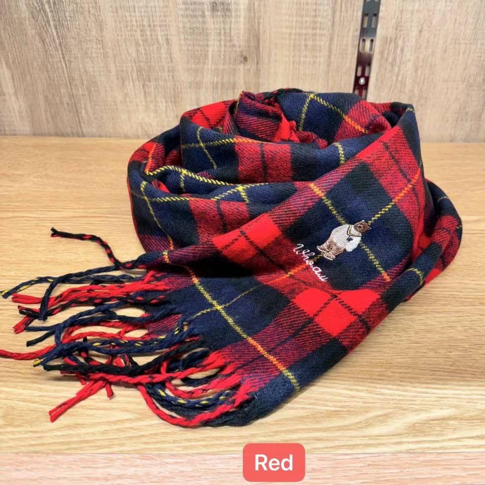 韓國 🇰🇷 WHO.A.U checkered pattern muffler 格仔頸巾|2 color patterns