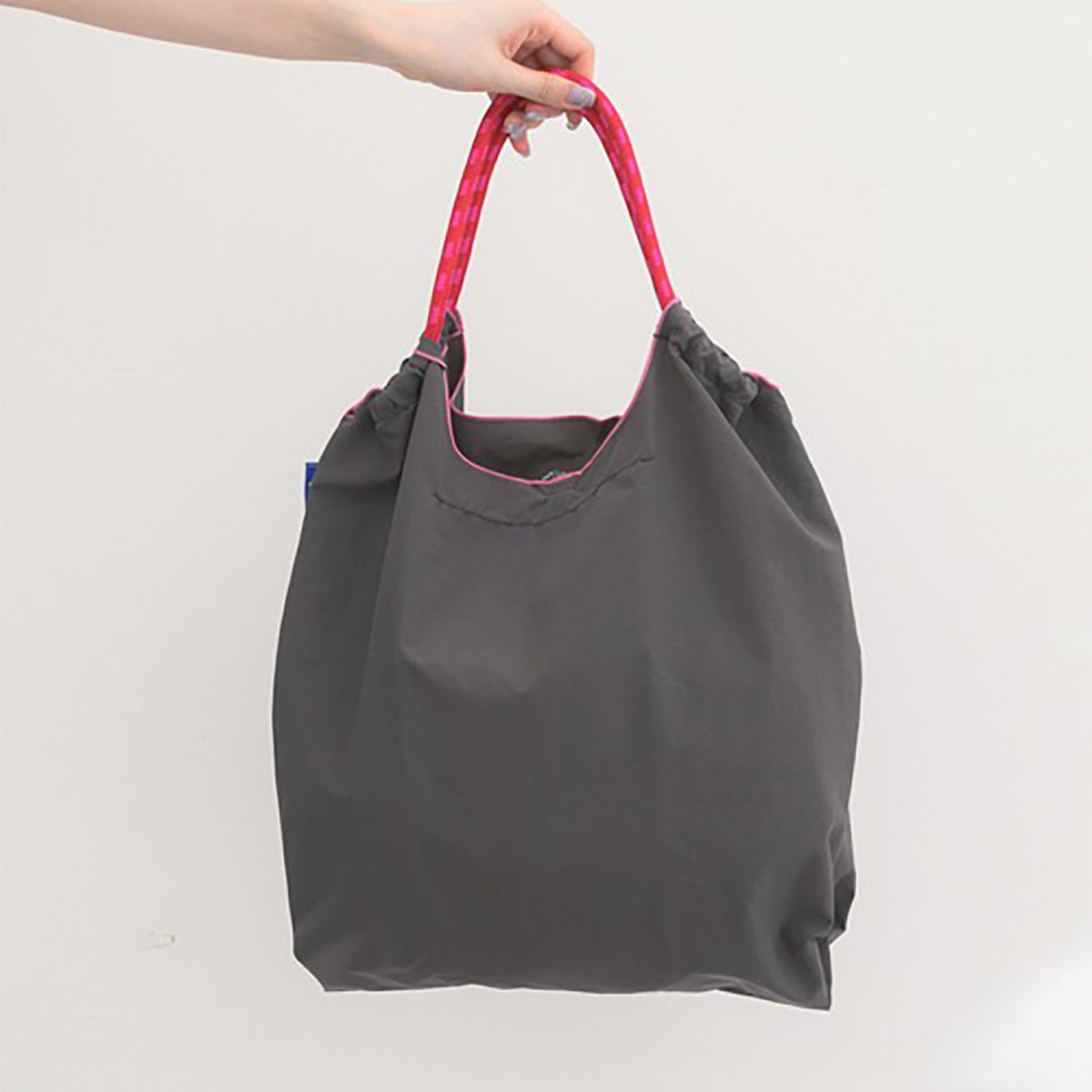 Ball & Chain|MULGA collection|Japanese embroidered waterproof folding eco-friendly bag shopping bag handbag shoulder bag|JUNO C.Gray