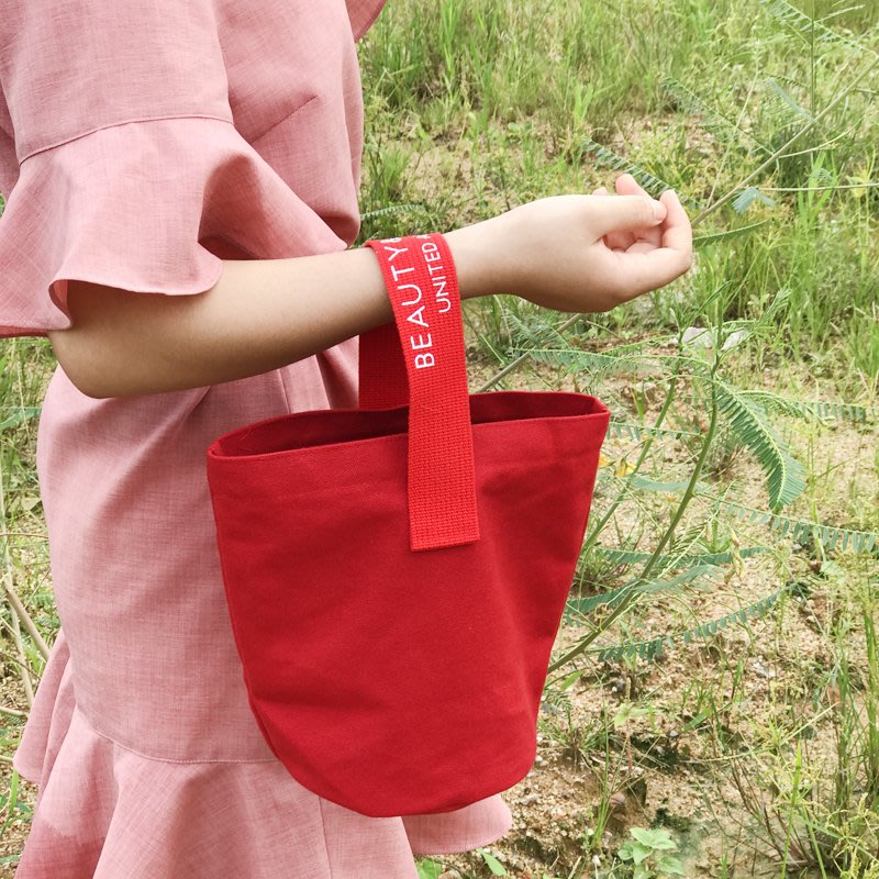 日本 BEAUTY & YOUTH UNITED ARROWS Tote 帆布小手提袋 | 水桶包 【現貨】