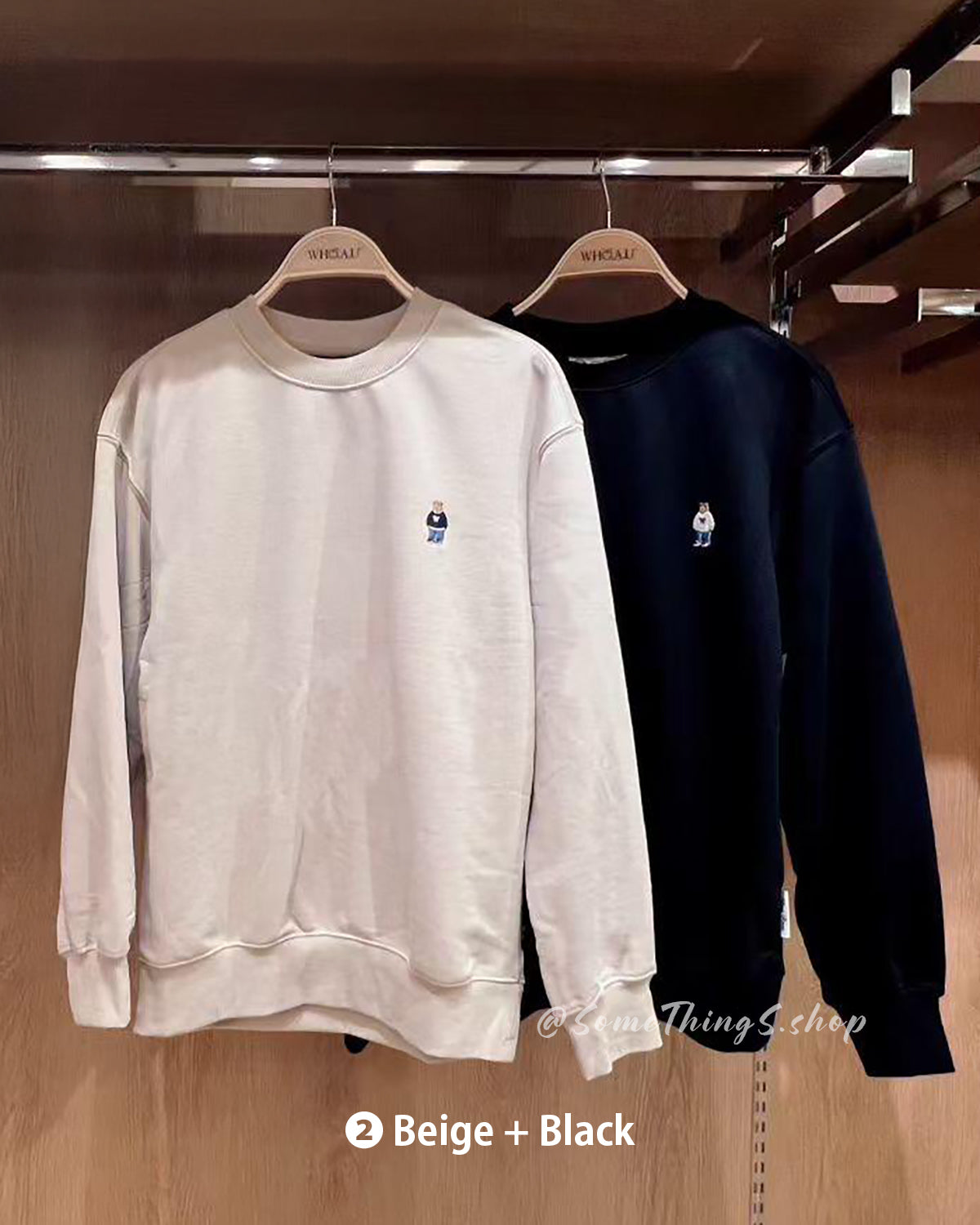 韓國 🇰🇷 WHO.A.U Steve unisex sweatshirt 長袖衛衣 運動衫|2件套裝