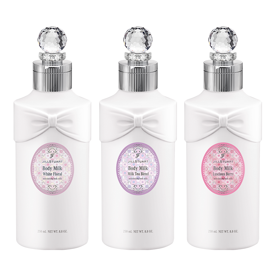 日本 Jill Stuart Beauty|Lifestyle Collection - Body Milk|白色花香 ✿ 奶茶合湊 ✿ 甘美漿果|身體補濕潤膚乳液 250ml