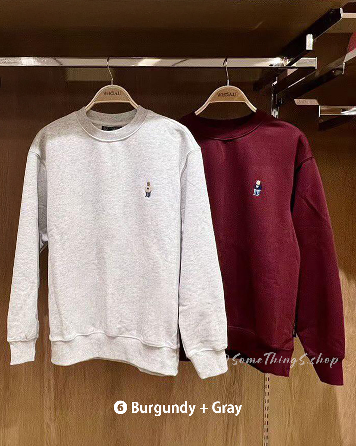 韓國 🇰🇷 WHO.A.U Steve unisex sweatshirt 長袖衛衣 運動衫|2件套裝