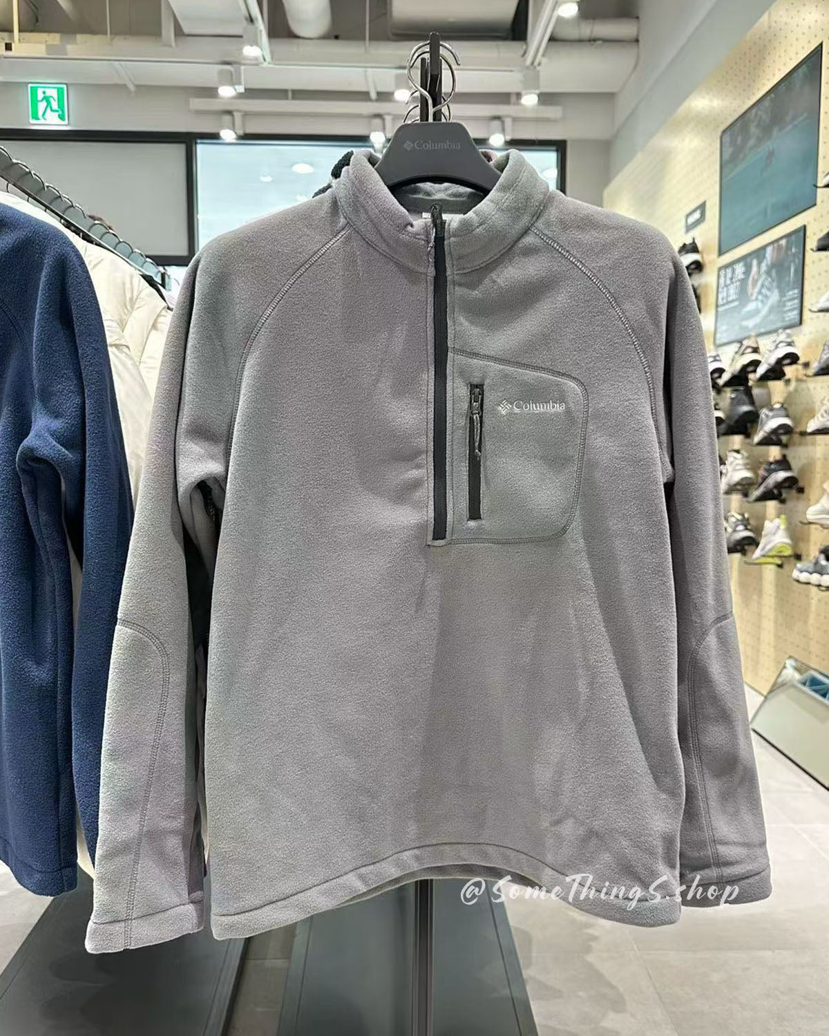 韓國🇰🇷 Columbia Men's Fast Trek™ III Half Zip Fleece Pullover 半開襟拉鍊抓毛長袖上衣