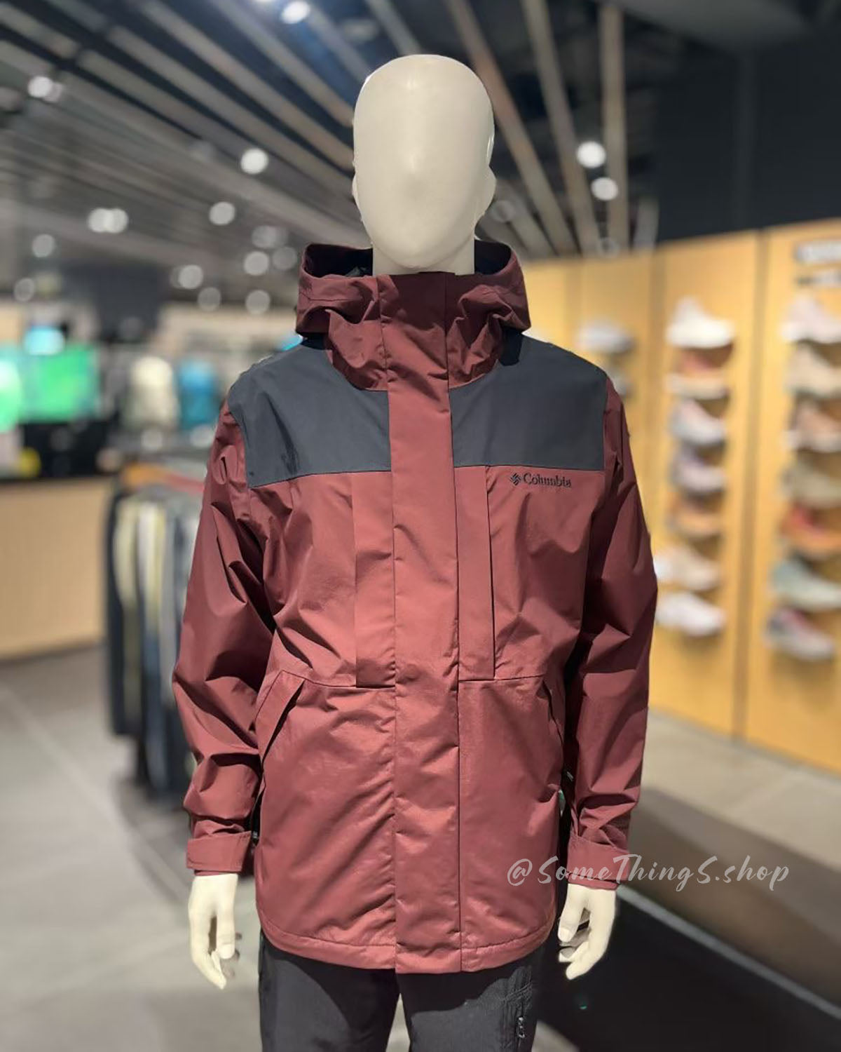 韓國🇰🇷 Columbia Men's Wood Road Waterproof Jacket 防潑水透氣 ⦁ 衝鋒外套