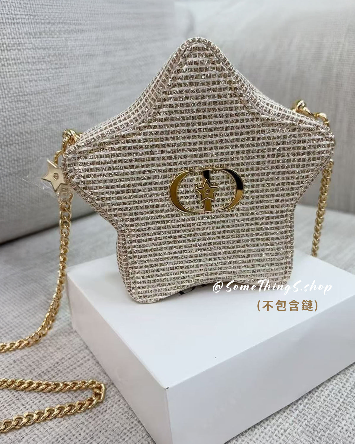 DIOR Beauty Holiday 2025 Star Pouch 金色星形化妝袋 ★聖誕限定★