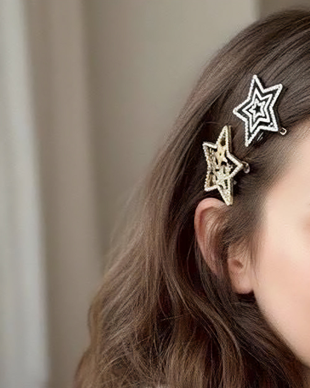 Dior Star Wish Hair Clip 星願髮夾 一對(無盒)
