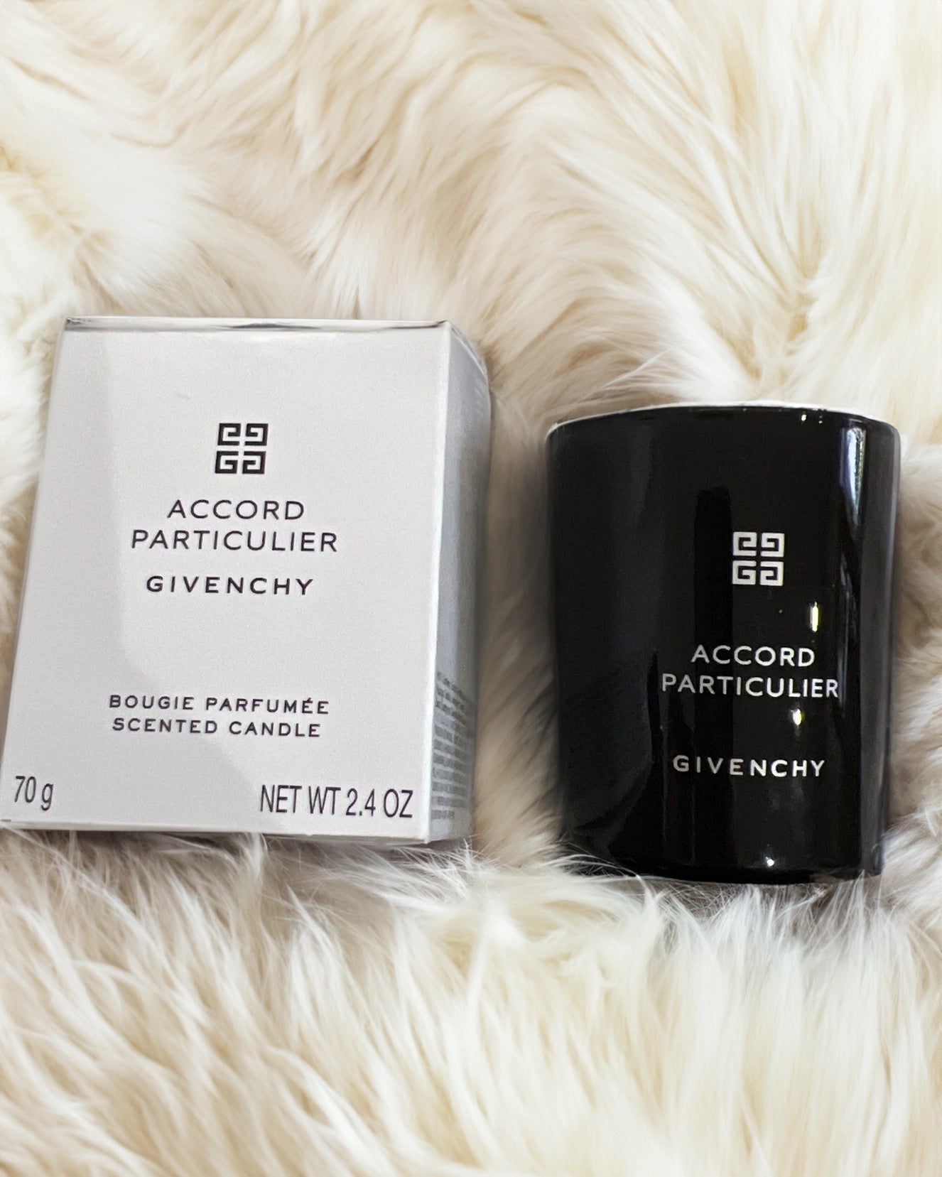 Givenchy Accord Particulier Candle 香氛蠟燭 70g(Rose, Vetiver, Patchouli, Ambrox)