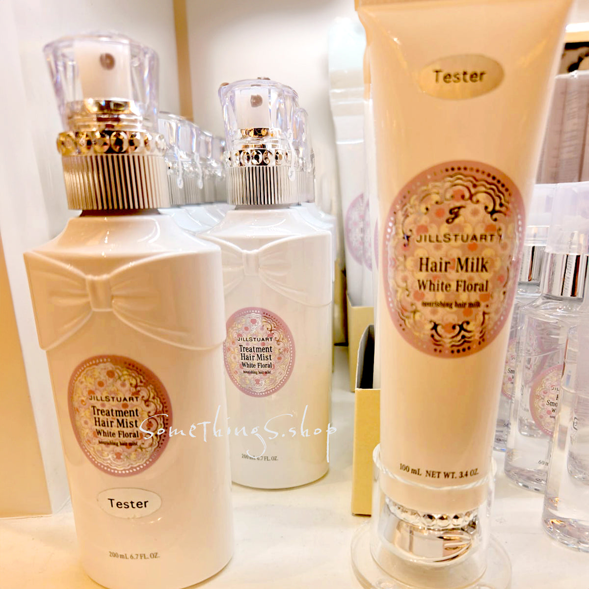 日本 Jill Stuart Beauty|Lifestyle Collection - 白色花香|護髮噴霧 ❤︎ 護髮乳 ❤︎ 抗毛躁順滑護髮油 ❤︎ 深層修護髮油