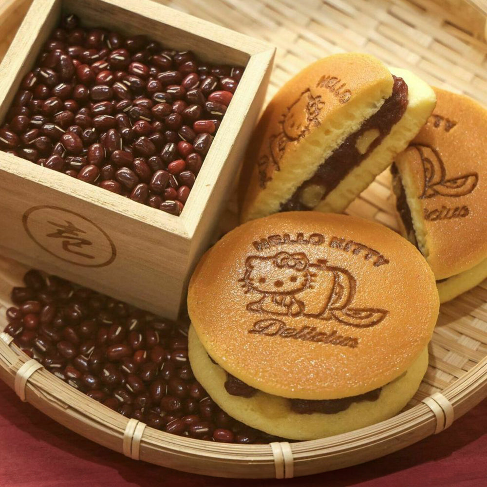 日本 Delicius pasticceria x Hello Kitty 凱蒂貓 吉蒂貓|蘋果 • 紅豆 • 蜂蜜 銅鑼燒