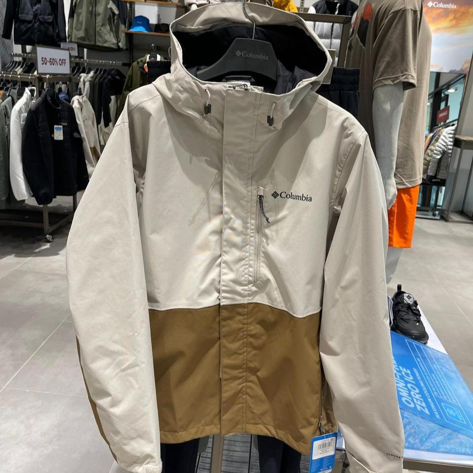 韓國 🇰🇷 Columbia logo-two-tone jacket 男裝 衝鋒防水外套 4色