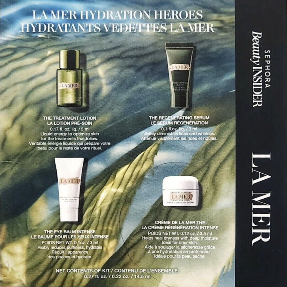 LA MER Essentials Hydration Heroes mini's kit 水潤保濕迷你4件套裝|面霜 • 活膚精華 • 修護液 • 眼霜|限量版