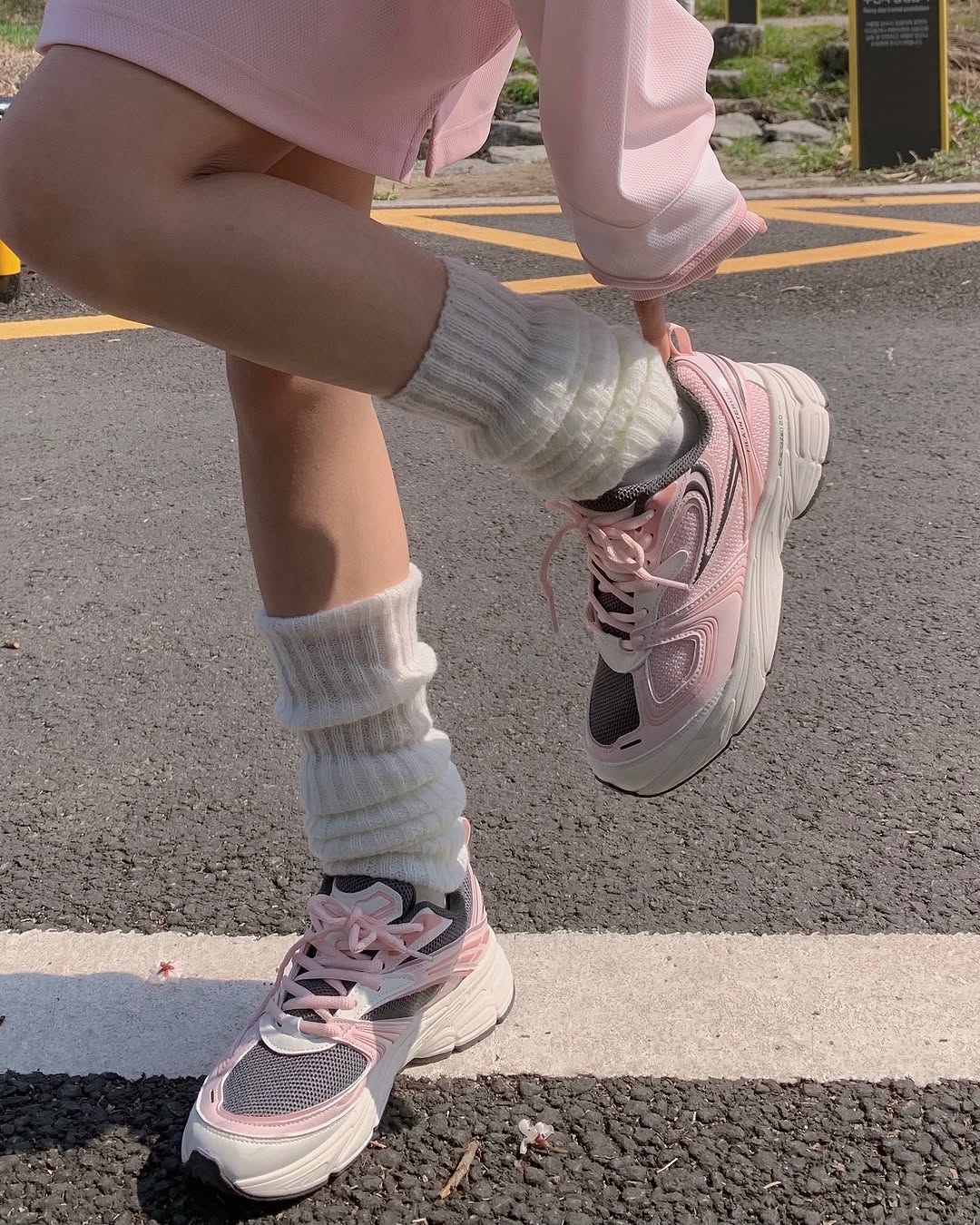 韓國 FILA Pink Blossom Collection|Interun Blossom 運動鞋《 限量版 》