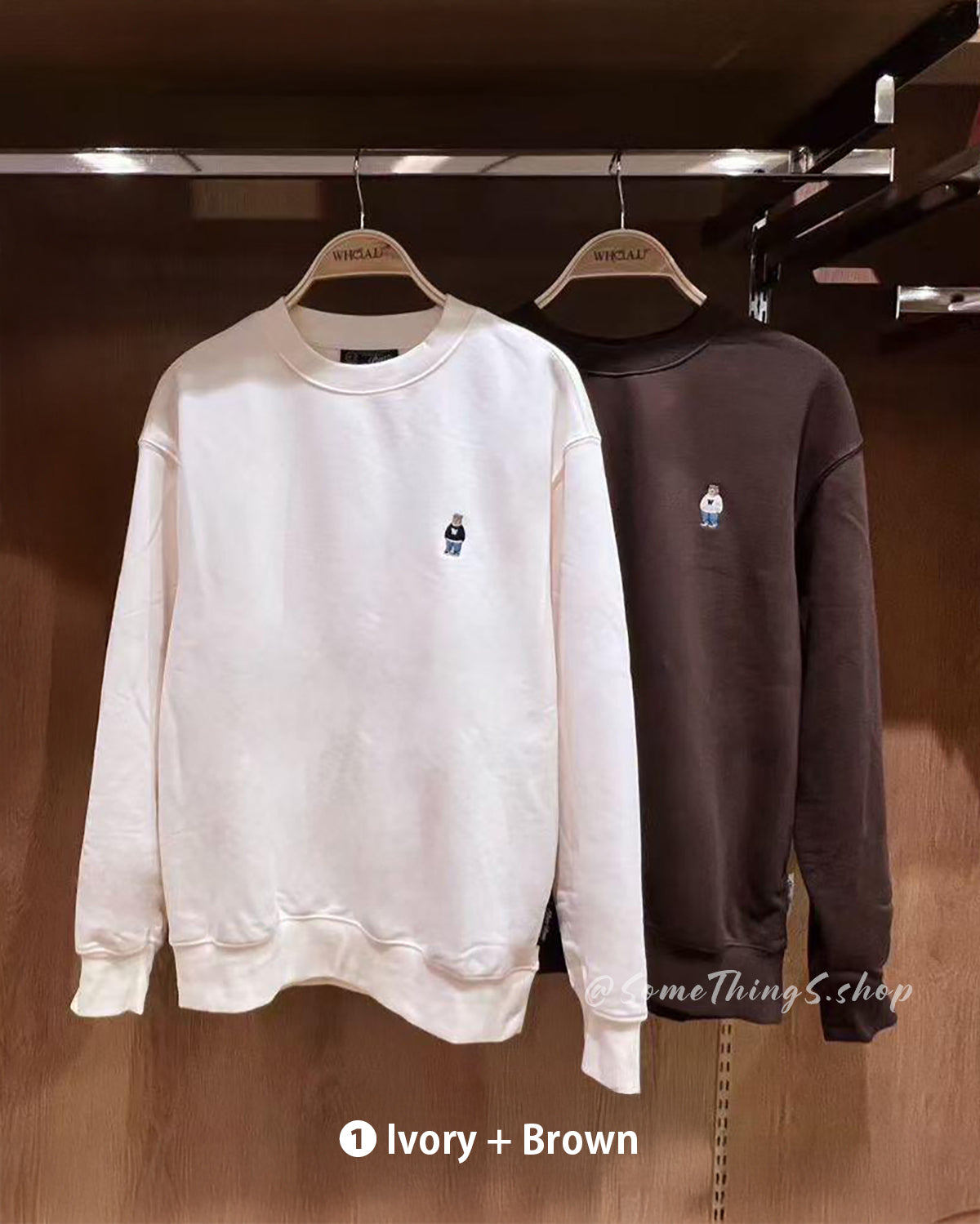 韓國 🇰🇷 WHO.A.U Steve unisex sweatshirt 長袖衛衣 運動衫|2件套裝
