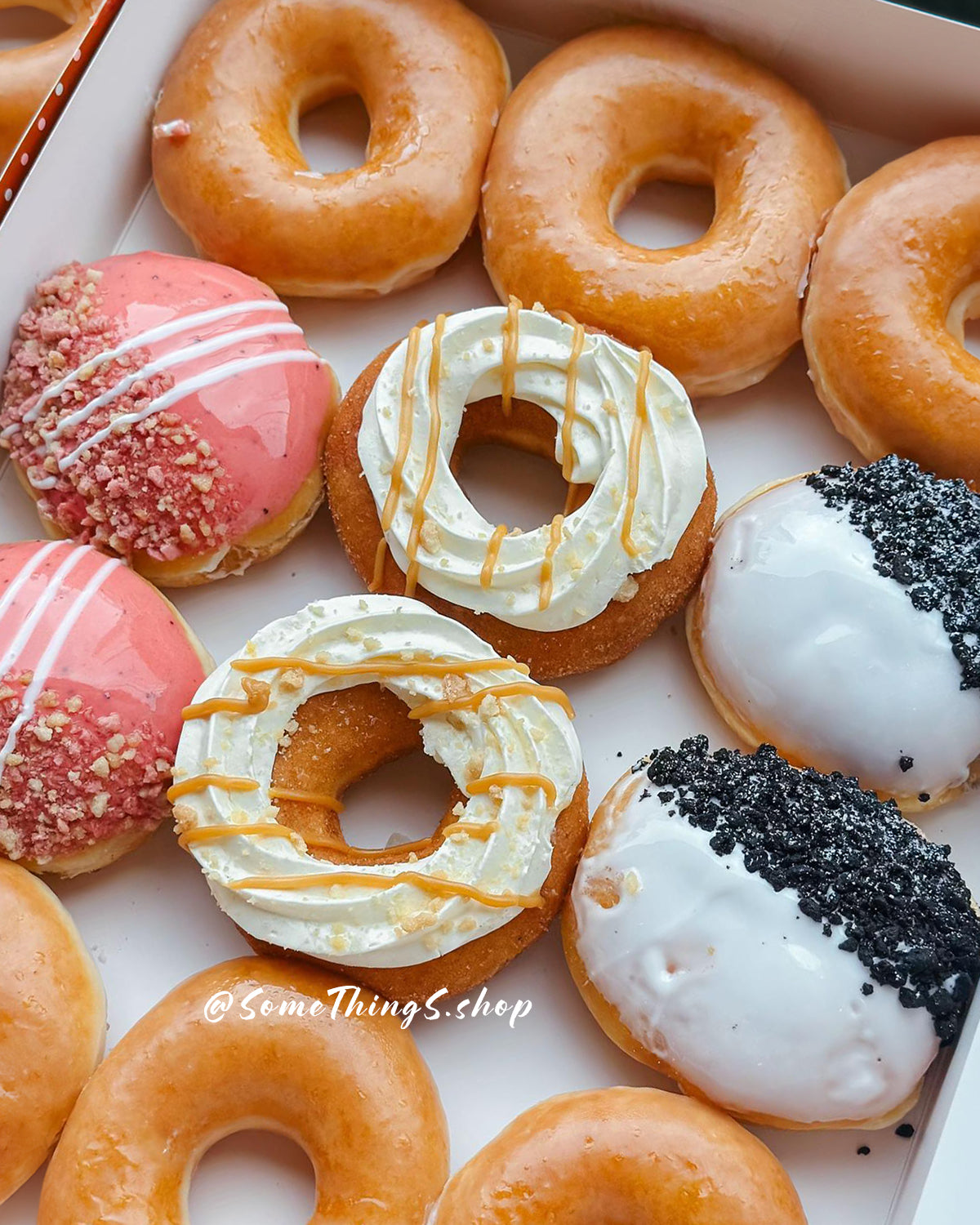 冷凍 ❄ 急凍食品| 泰國🇹🇭 Krispy Kreme CRAVING CHEESECAKE Donuts 芝士蛋糕冬甩 甜甜圈|期間限定口味|經典原味|流心鹹蛋黃