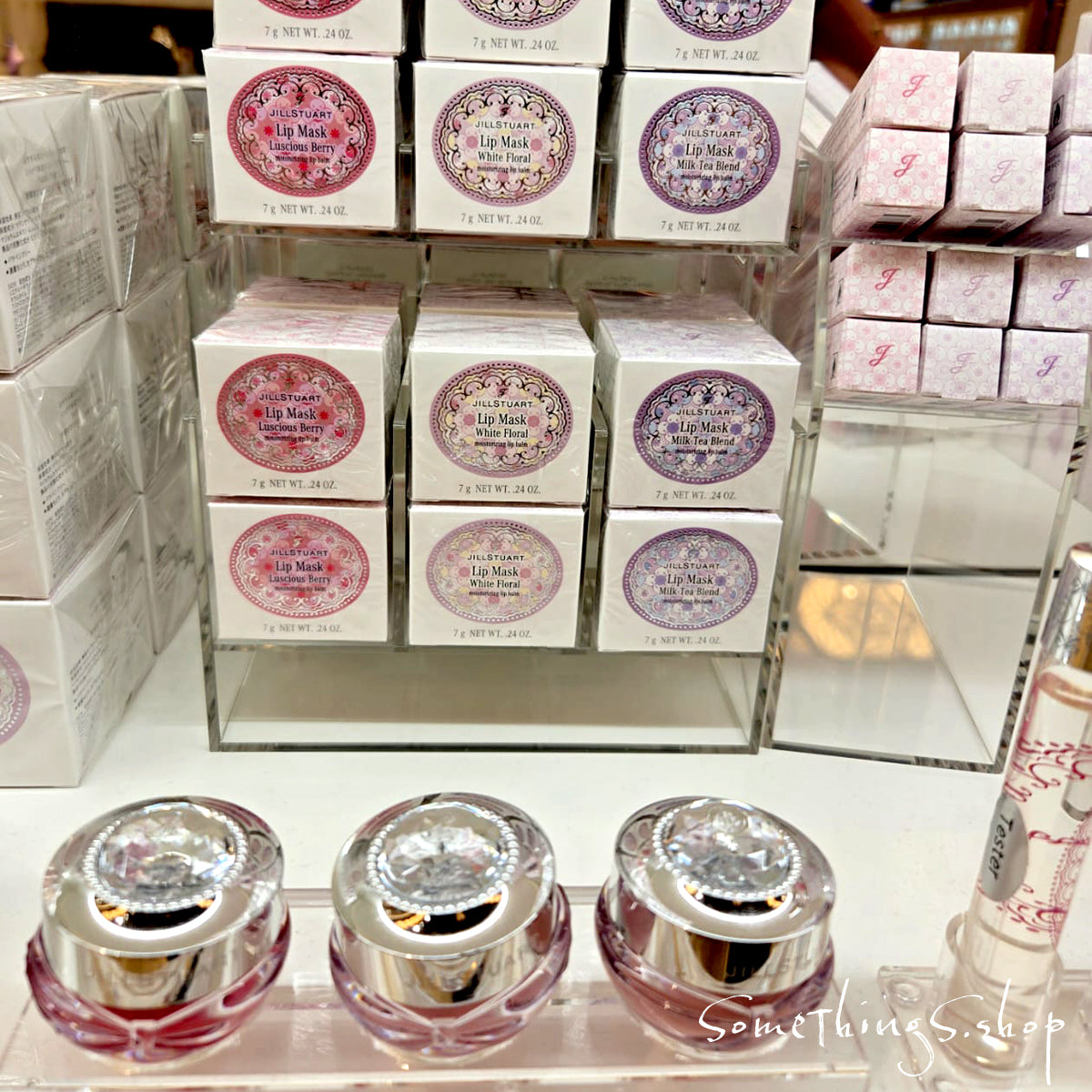 日本 Jill Stuart Beauty|Lifestyle Collection - Lip mask|白色花香 ✿ 奶茶合湊 ✿ 甘美漿果|水潤唇膜 7g