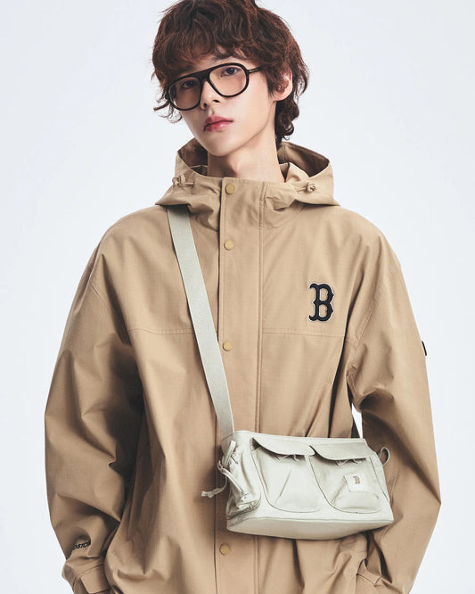 韓國 MLB Basic Gorpcore Pocket Crossbody Bag 斜孭袋 BOSTON RED SOX