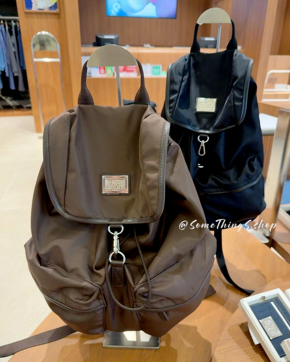 韓國🇰🇷 Marithe Francois Girbaud Classic LOGO Big Backpack